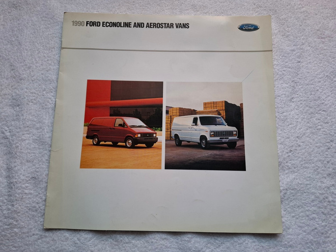 Ford Econoline and Aerostar Vans 1990 -myyntiesite