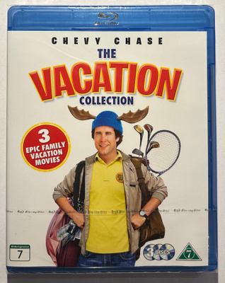 THE VACATION COLLECTION - 3 Blu-ray, uusi