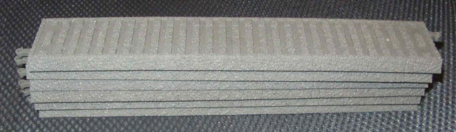 Piko H0 6 kpl A-kiskon ratapenkka 55451/41 231 mm