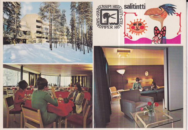 Jyväskylä. Laajavuori , Hotelli Rantasipi. salitintti  ,e116