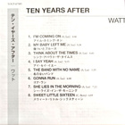 Ten Years After - Watt (Limited Edition Japan 2004) - pikkukuva 5