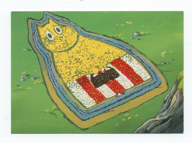 Purkkakuva Muumi . Purukumikuva . 1995