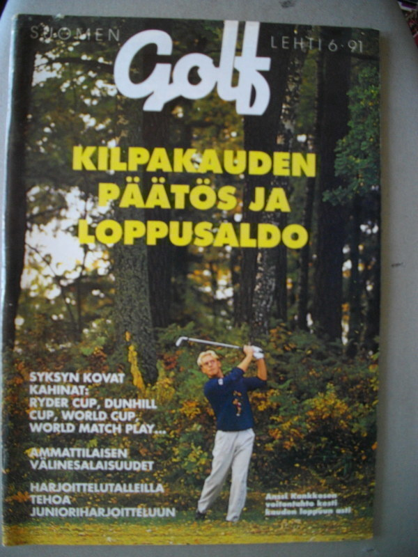 Suomen Golflehti Nro 6/1991 (19.3)