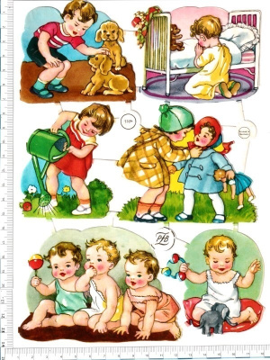 * PZB 1334, suloiset lapset-arkki,oikea puoli *