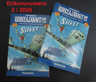 Korkeajännitys Siivet erikoisnumero. Pokkari, neljä tarinaa