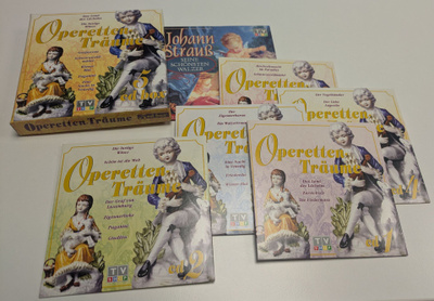 Operetten-Träume (5CD+1) MINT!! Strauss Paganini Lehar