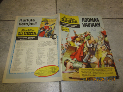 Kuvitettuja klassikkoja nro 127: Roomaa vastaan - siisti
