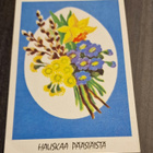 HAUSKAA PÄÄSIÄISTÄ, pääsiäiskortti, kulkematon - pikkukuva 1