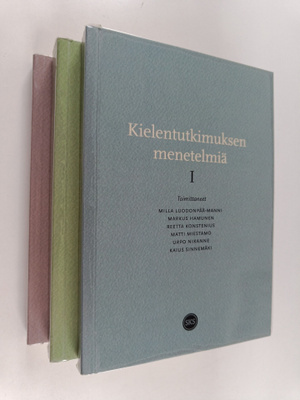 Kaius Sinnemäki ym. : Kielentutkimuksen menetelmiä I-III