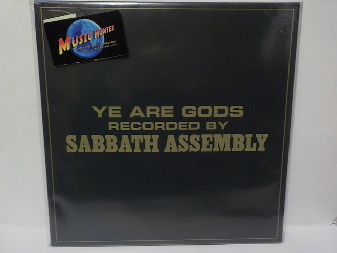 SABBATH ASSEMBLY - YE ARE GODS UUSI GOLD VINYL LP