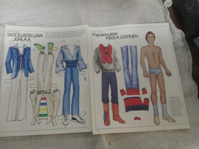 PAPERINUKKE PEKKA LESKINEN + ASUSIVU
