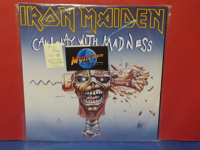 IRON MAIDEN - CAN I PLAY WITH MADNESS M-/EX+ 12 MAXI