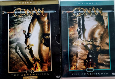 CONAN - THE ADVENTURER, VOL 1 & VOL 2 DVD