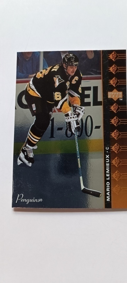 1994-95 Upper Deck Hockey SP Inserts #SP-61 Mario Lemieux