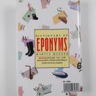 Martin H. Manser : Dictionary of eponyms - pikkukuva 2