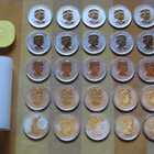 Hopeakolikko 25 x 1 Oz Unssi Canada Maple Leaf 2012 999.9 - pikkukuva 3