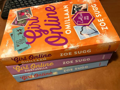 ZOE SUGG GIRL ONLINE 3 KIRJAA HYVÄT