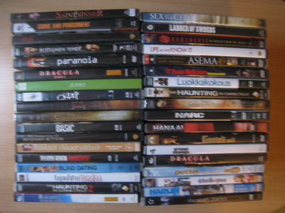36 kpl dvd (osa 2/4)
