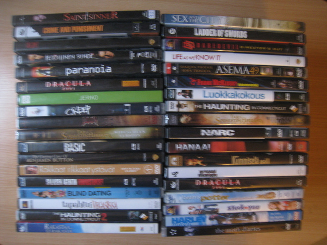 36 kpl dvd (osa 2/4)