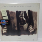 NEIL YOUNG & CRAZY HORSE - LIFE EX+/EX+ CUTOUT LP - pikkukuva 1