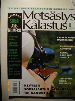 Metsästys ja kalastus Nro 8/2006 (23.1)