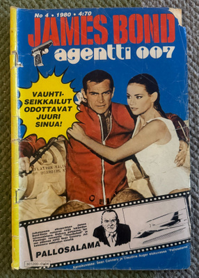 JAMES BOND AGENTTI 007 4/1980