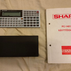 Sharp PC-1401 Pocket Computer + Manuaali (Täysin toimiva) - pikkukuva 1