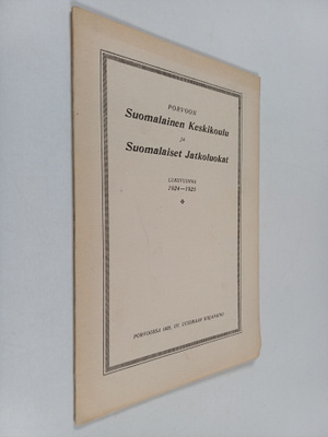 Porvoon suomalainen keskikoulu ja suomalaiset jatkoluokat...