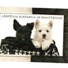 °"KOIRAT...Lämpöisin ajatuksin & Onnitteluin"° -KORTTI/Karto - pikkukuva 1