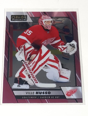 2023-24 OPC Platinum Matte Pink #28 Ville Husso