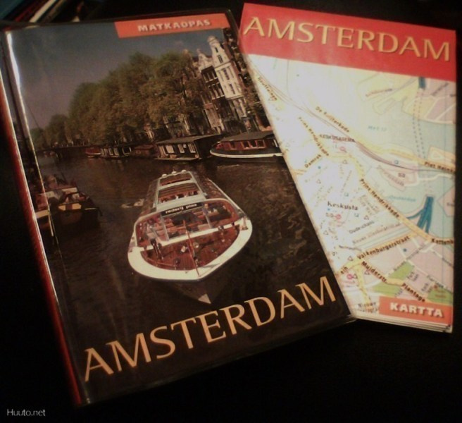 Gauldie: AMSTERDAM MATKAOPAS (+kartta) Sis.postikulut