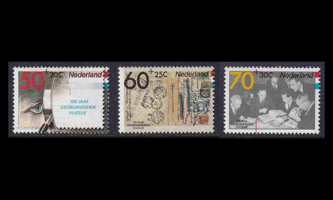 Alankomaat 1253-5 ** Postimerkkinäyttely FILACENTO (1984)