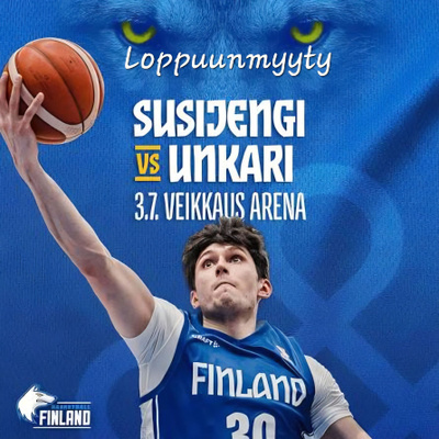 Suomi – Unkari liput 2kpl. Loppuunmyyty
