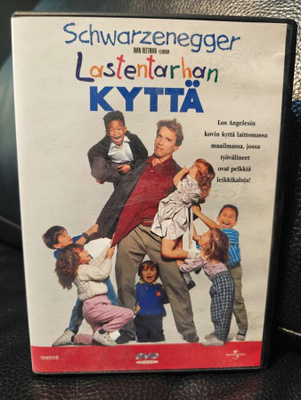 Kindergarten cop - Lastentarhan kyttä (1990) DVD Suomijulk.