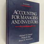 Michael H. Granof ym. : Accounting for Managers and Inves... - pikkukuva 1