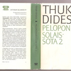 Thukydides: Peloponnesolaissota 1 - 2, WSOY 1964,skp,, K3 + - pikkukuva 2