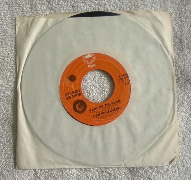 DAN FOGELBERG - SONG FROM HALF MOUNTAIN 7" SINGLE