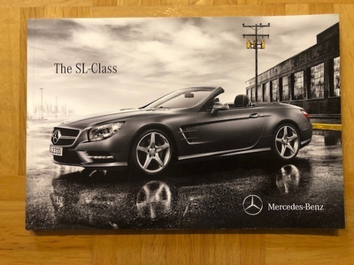 Esite Mercedes SL-sarja R231, 2012. 85 sivua. myös AMG