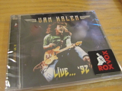 Van Halen live… '92 cd muoveissa