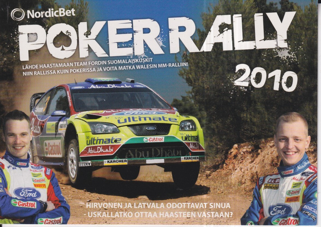 Poker Rally 2010 , Hirvonen & Latvala . e84