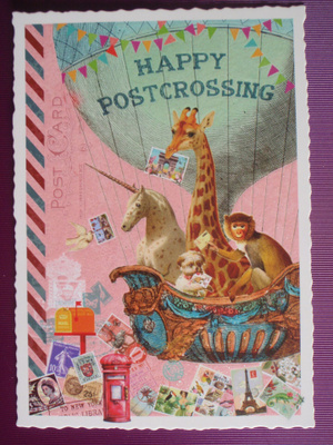 Postikortteja lähtee maailmalle, postcrossing