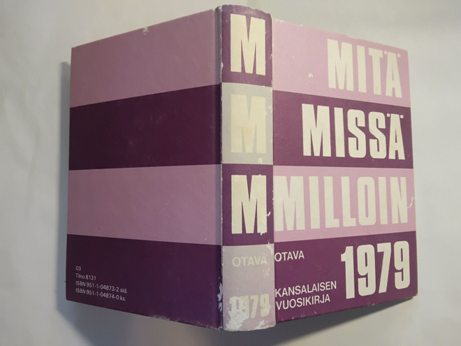 Mitä missä milloin 1979 (sid.)