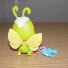 LITTLEST PET SHOP limenvihreä Geranium PERHONEN + amuletti - pikkukuva 3