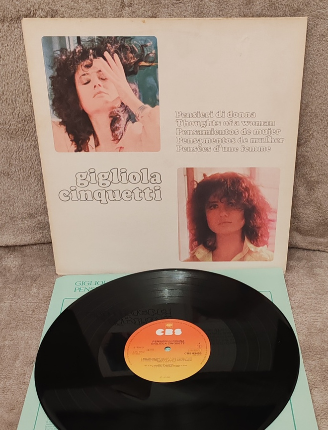 Gigliola Cinquetti Pensieri Di Donna lp