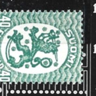 1924 M-17 Saarinen 40 p sinertävänvihreä ** LaPe 101 A - pikkukuva 2