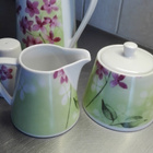 TOSI KAUNIS KUKKA-AIHEINEN MSA-HOME COLLECTION KAHVIASTIASTO - pikkukuva 3