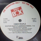CIBER PEOPLE :: DOCTOR FAUSTU'S::VINYYLI MAXI 12" PROMO 1986 - pikkukuva 2