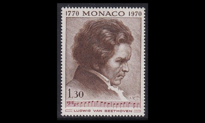 Monaco 992 ** Säveltäjä Ludwig van Beethoven (1970)
