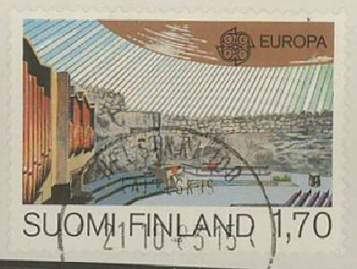1983 Eurooppa 1,70mk loisto HELSINKI -83