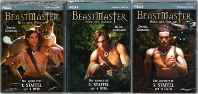 Beastmaster -KOKO SARJA, Kaudet 1-3 (1999-2002) -- R2 --UUSI